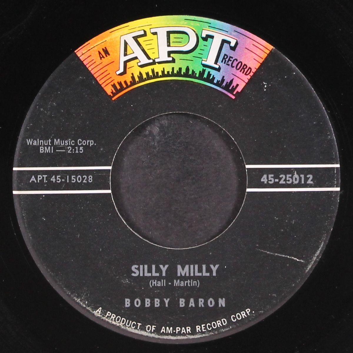 when i found you / silly milly by BOBBY BARON
