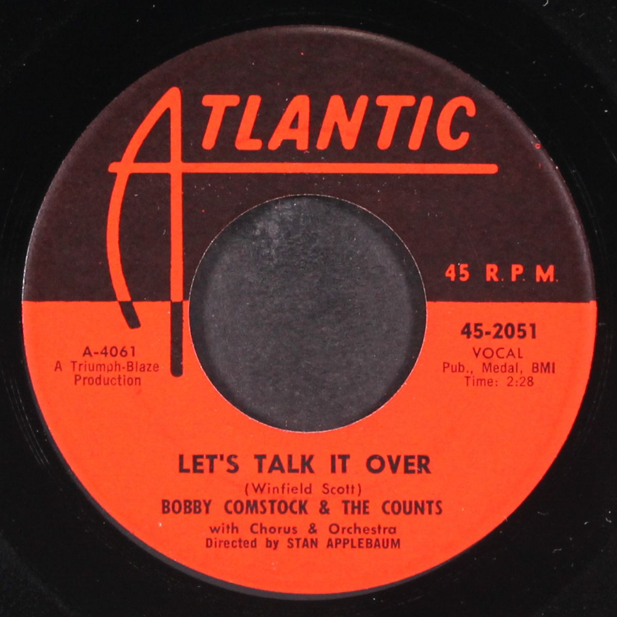 let's talk it over / jambalaya by BOBBY COMSTOCK