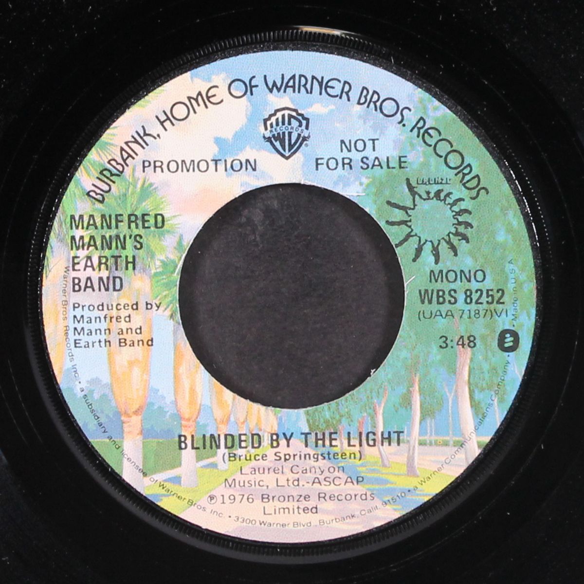 blinded by the light / mono by MANFRED MANN'S EARTH BAND