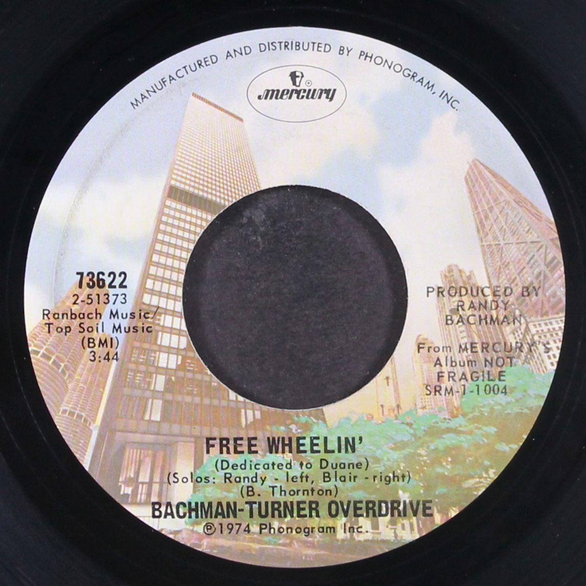 you ain't seen nothing yet / free wheelin' by BACHMAN-TURNER OVERDRIVE