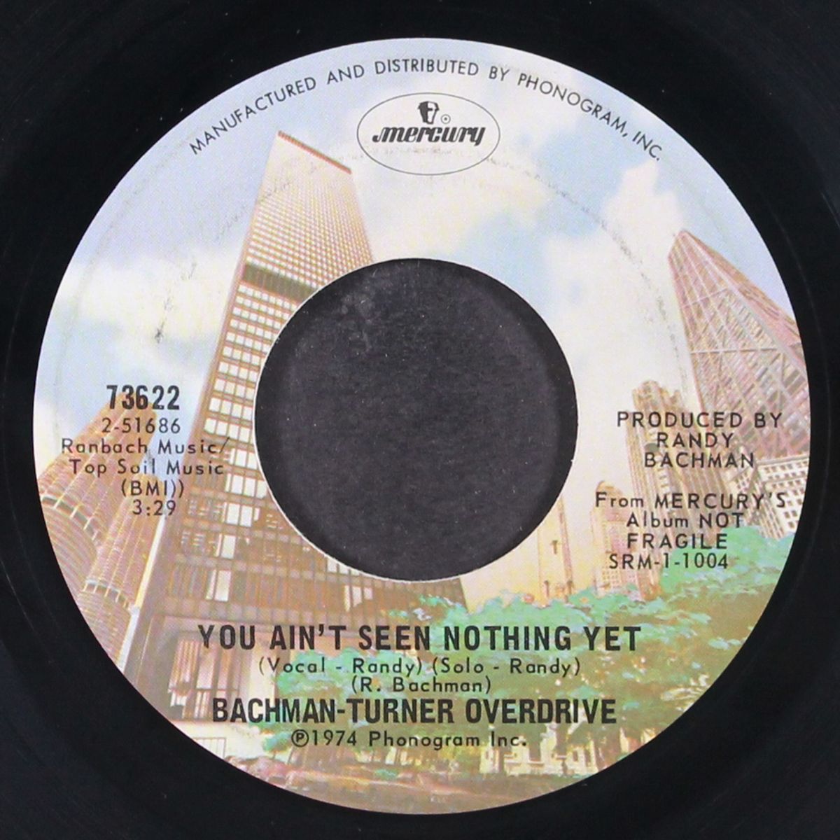 you ain't seen nothing yet / free wheelin' by BACHMAN-TURNER OVERDRIVE