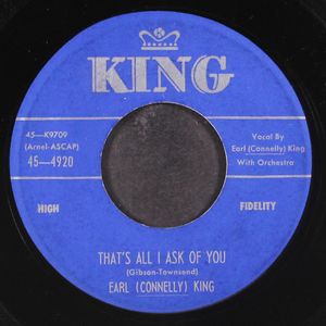 EARL (CONNELLY) KING