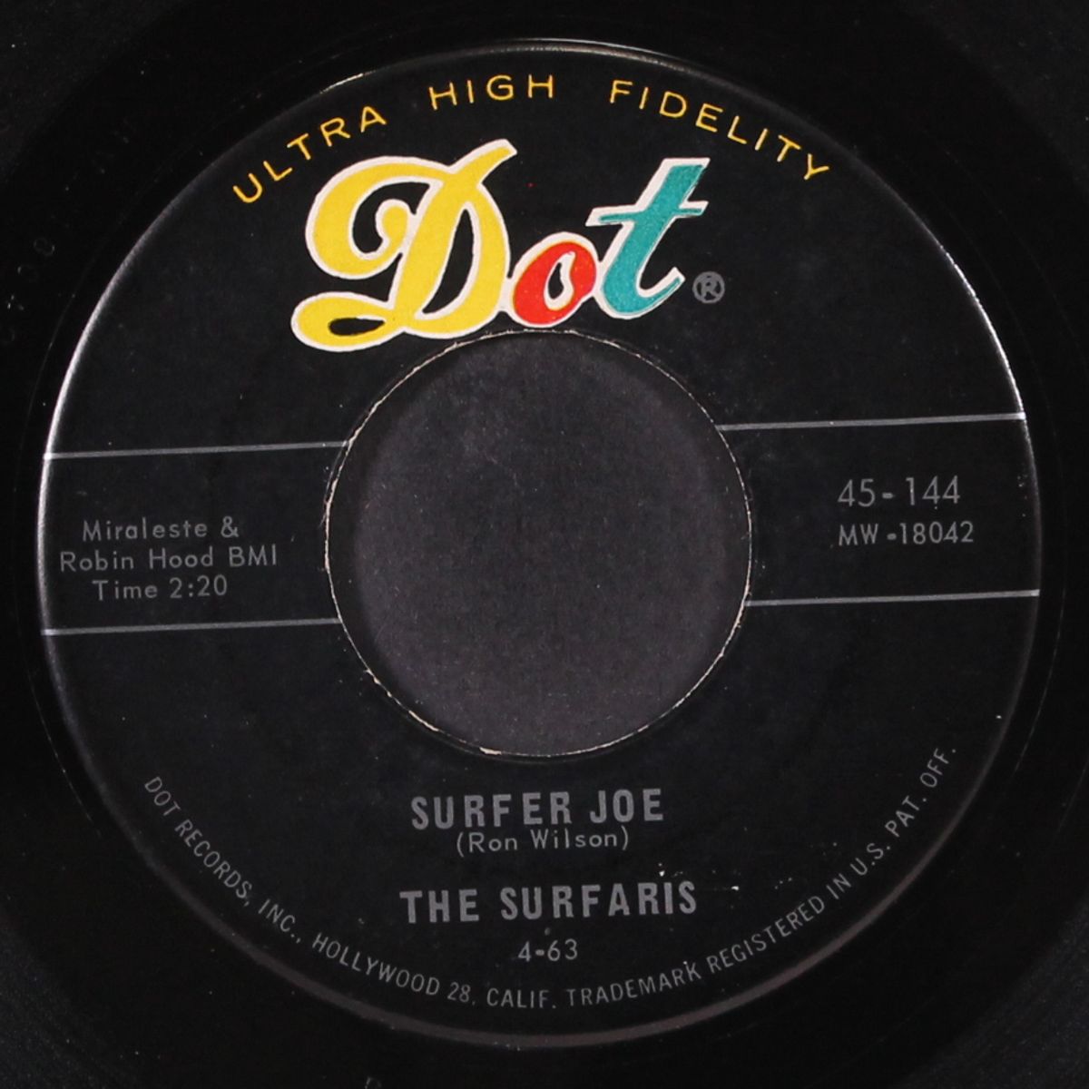 wipe out / surfer joe by SURFARIS