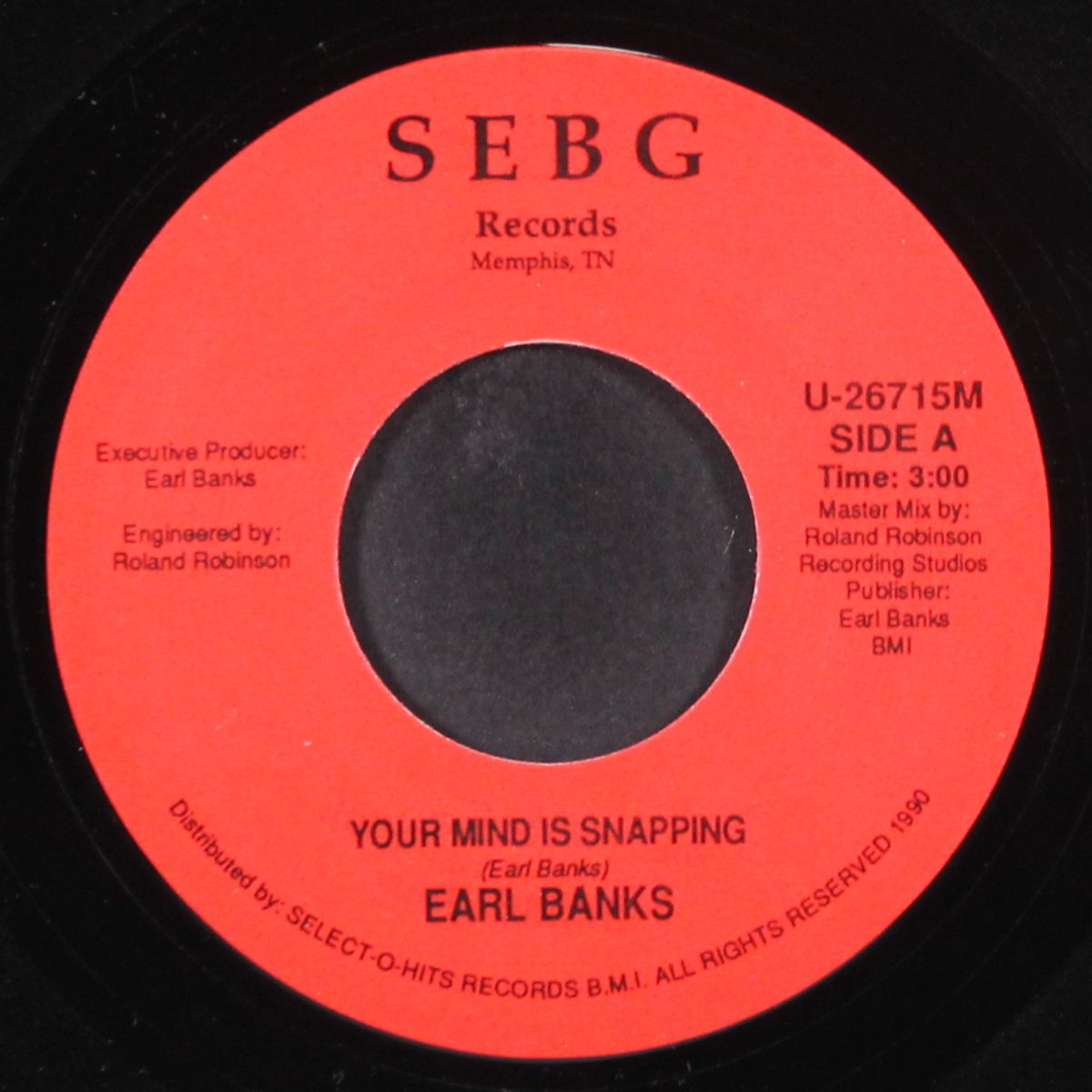 you got too much cool in your blood / your mind is snapping by EARL BANKS