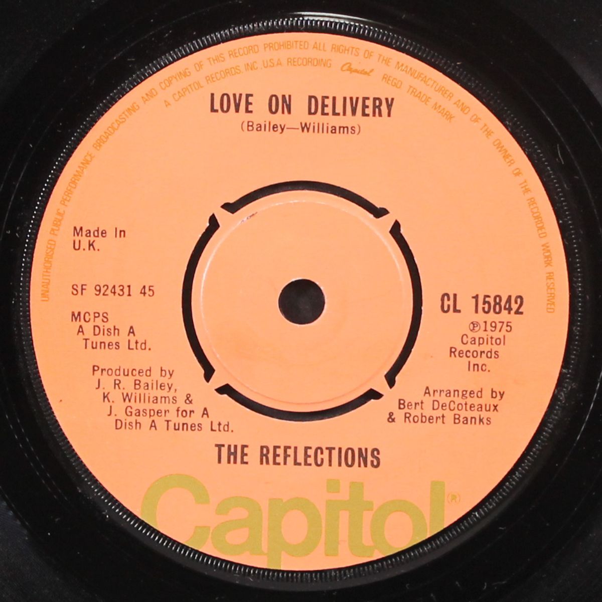 love on delivery / one into one by REFLECTIONS