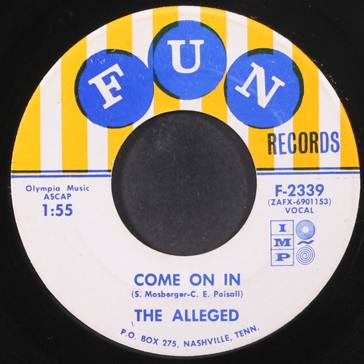 let's go baby / come on in by ALLEGED