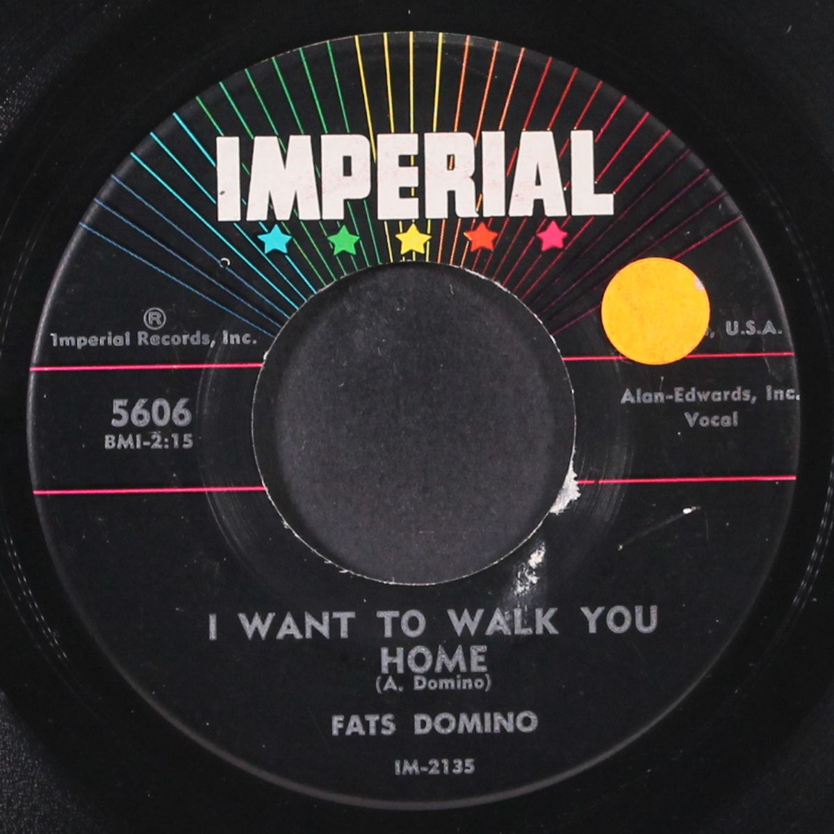 i'm gonna be a wheel some day / i want to walk you home by FATS DOMINO