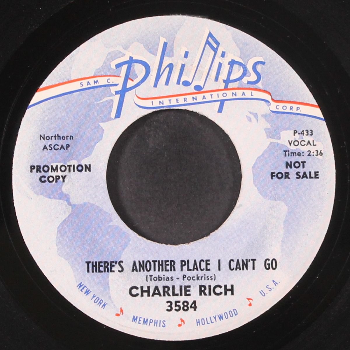 i need your love / there's another place i can't go by CHARLIE RICH