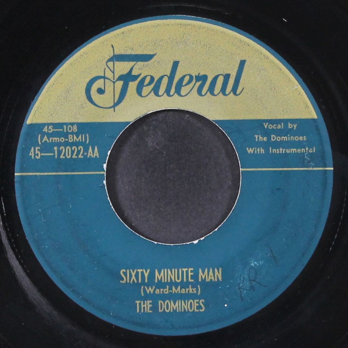 sixty-minute man / i can't escape from you by DOMINOES