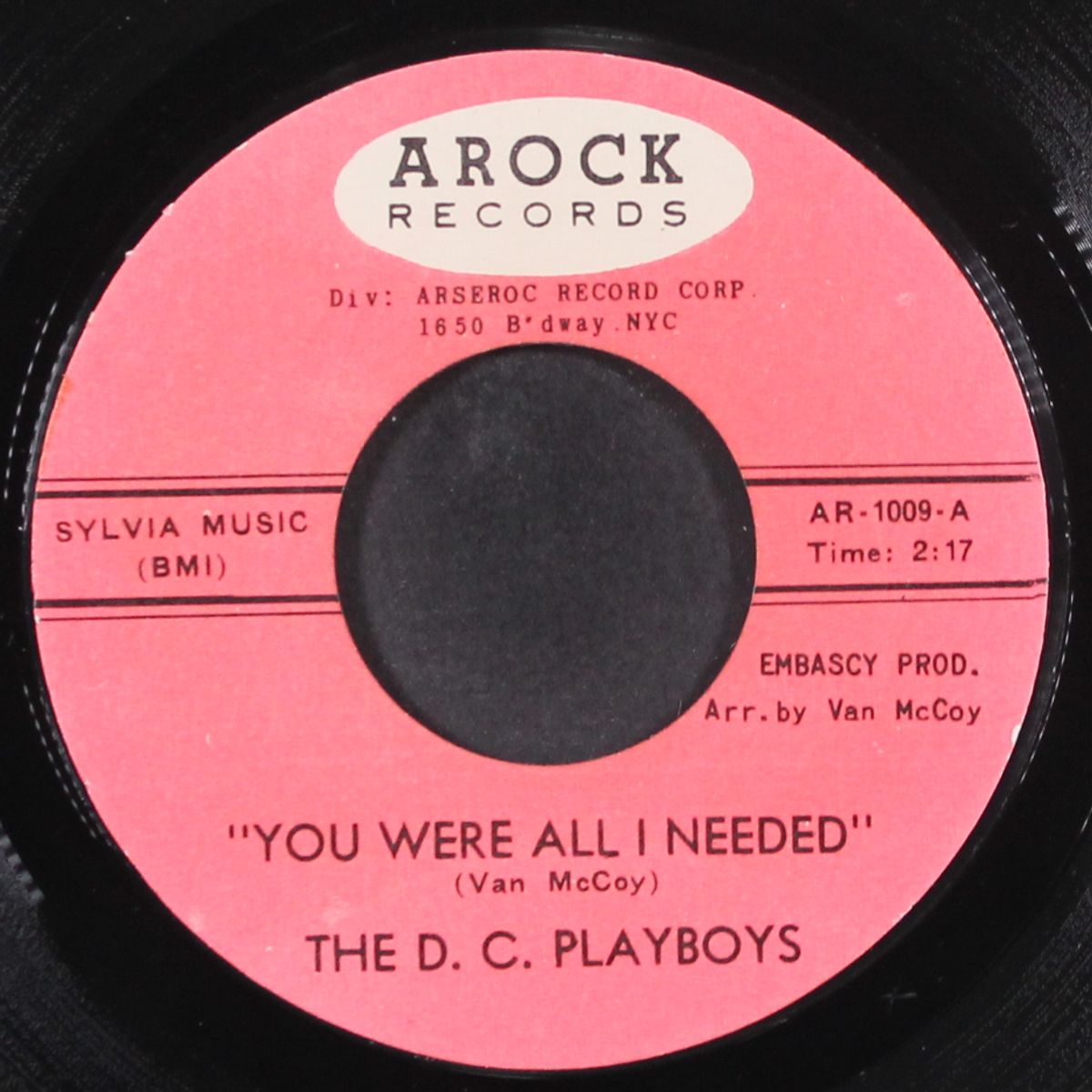 you were all i needed / too much by D.C. PLAYBOYS