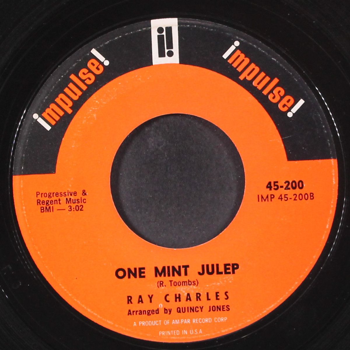 one mint julep / let's go by RAY CHARLES