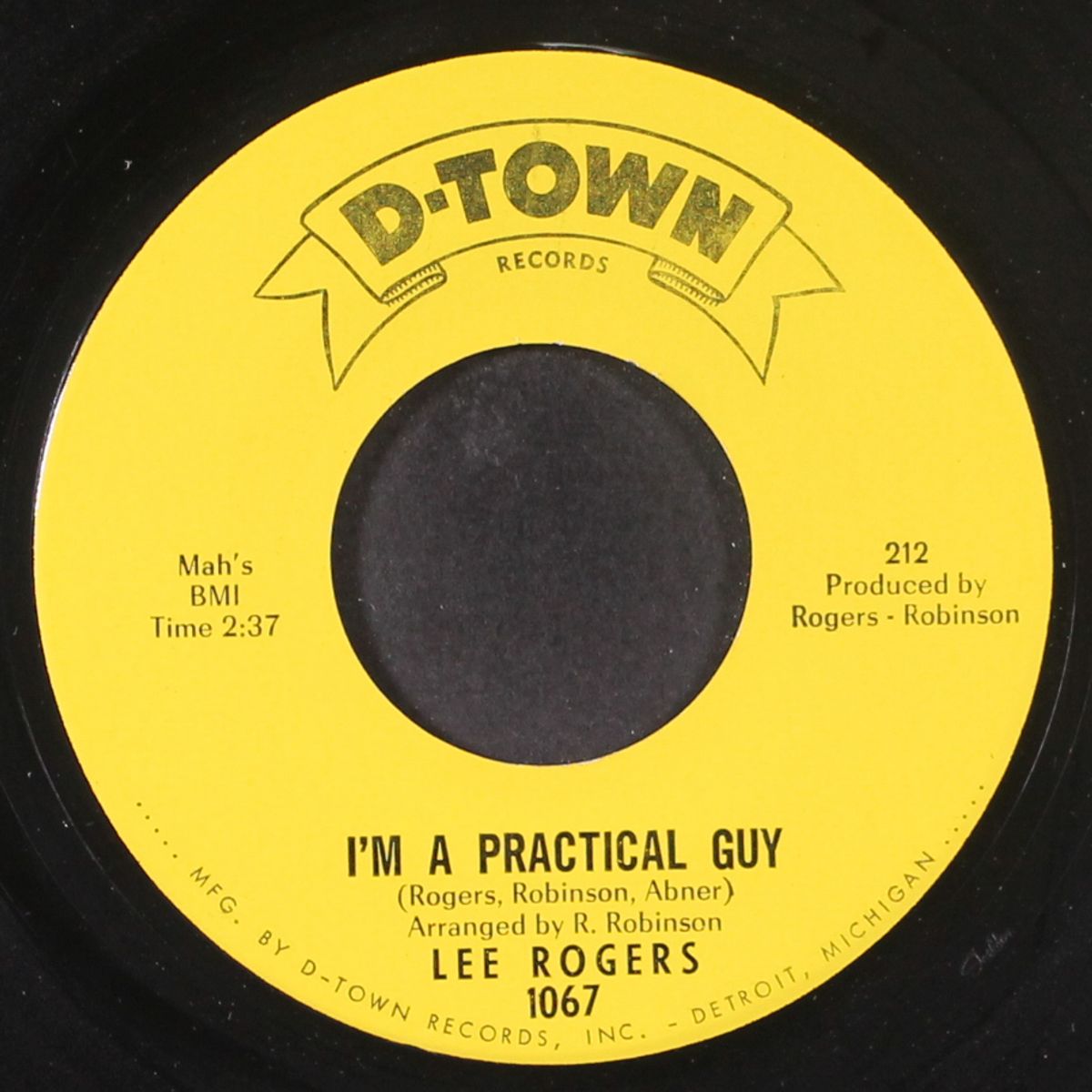 go-go girl / i'm a practical guy by LEE ROGERS