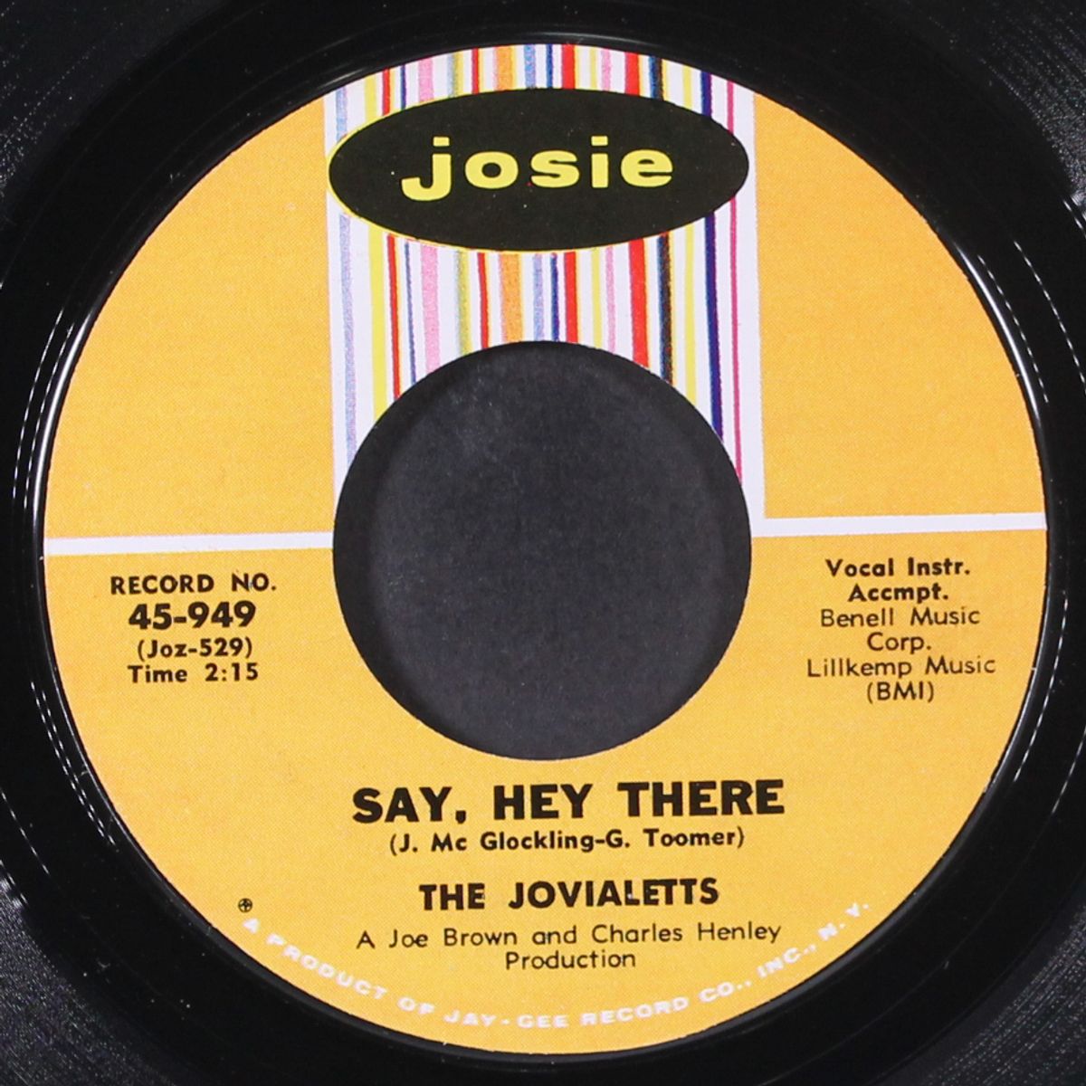 t'ain't no big thing / say, hey there by JOVIALETTS