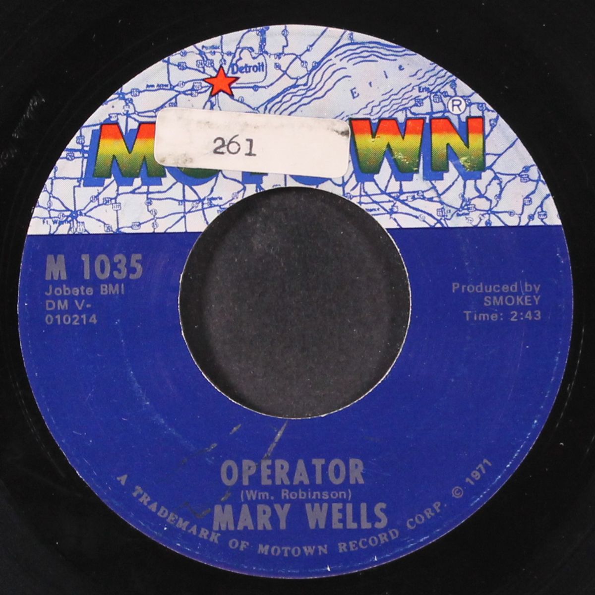 two lovers / operator by MARY WELLS