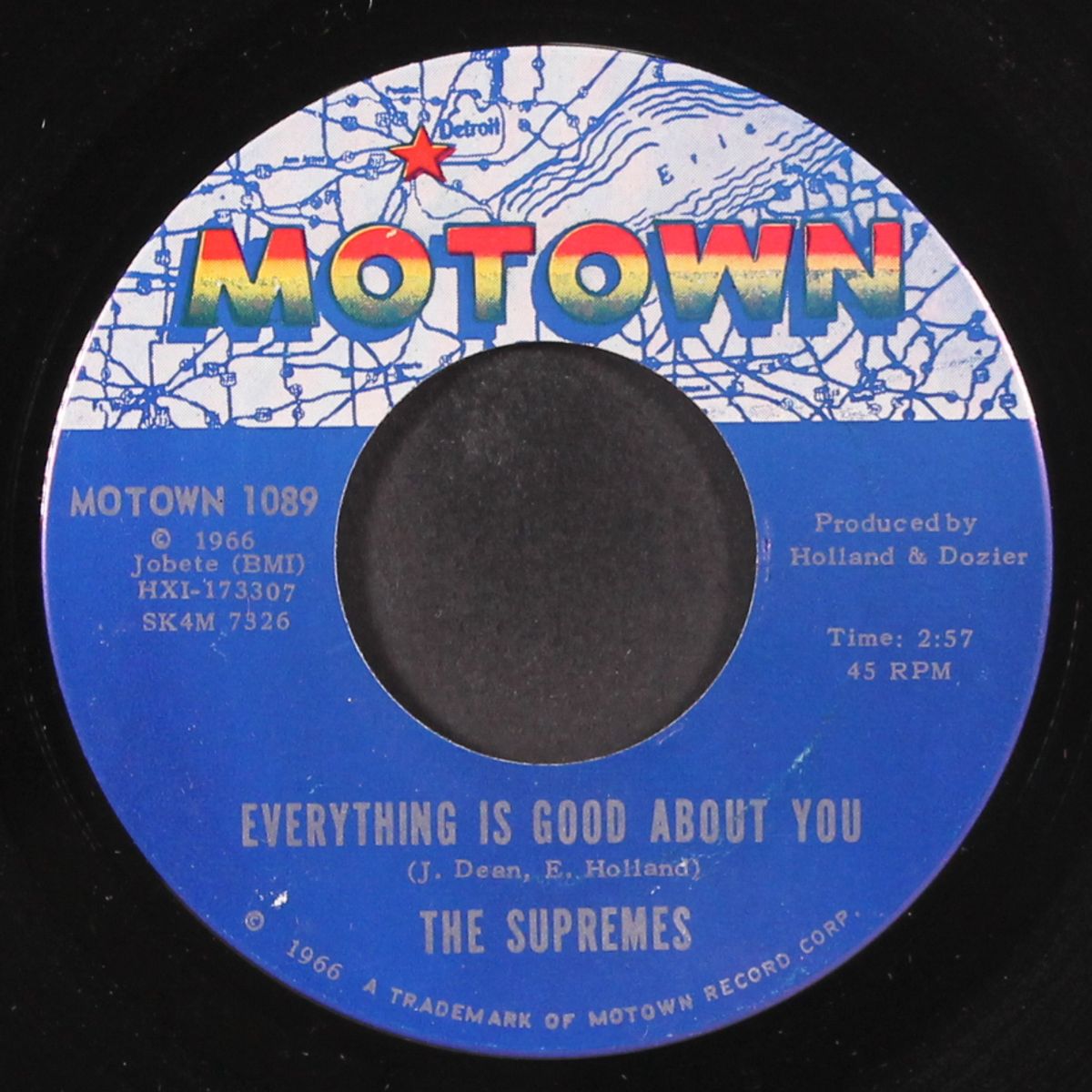my world is empty without you / everything is good about you by SUPREMES