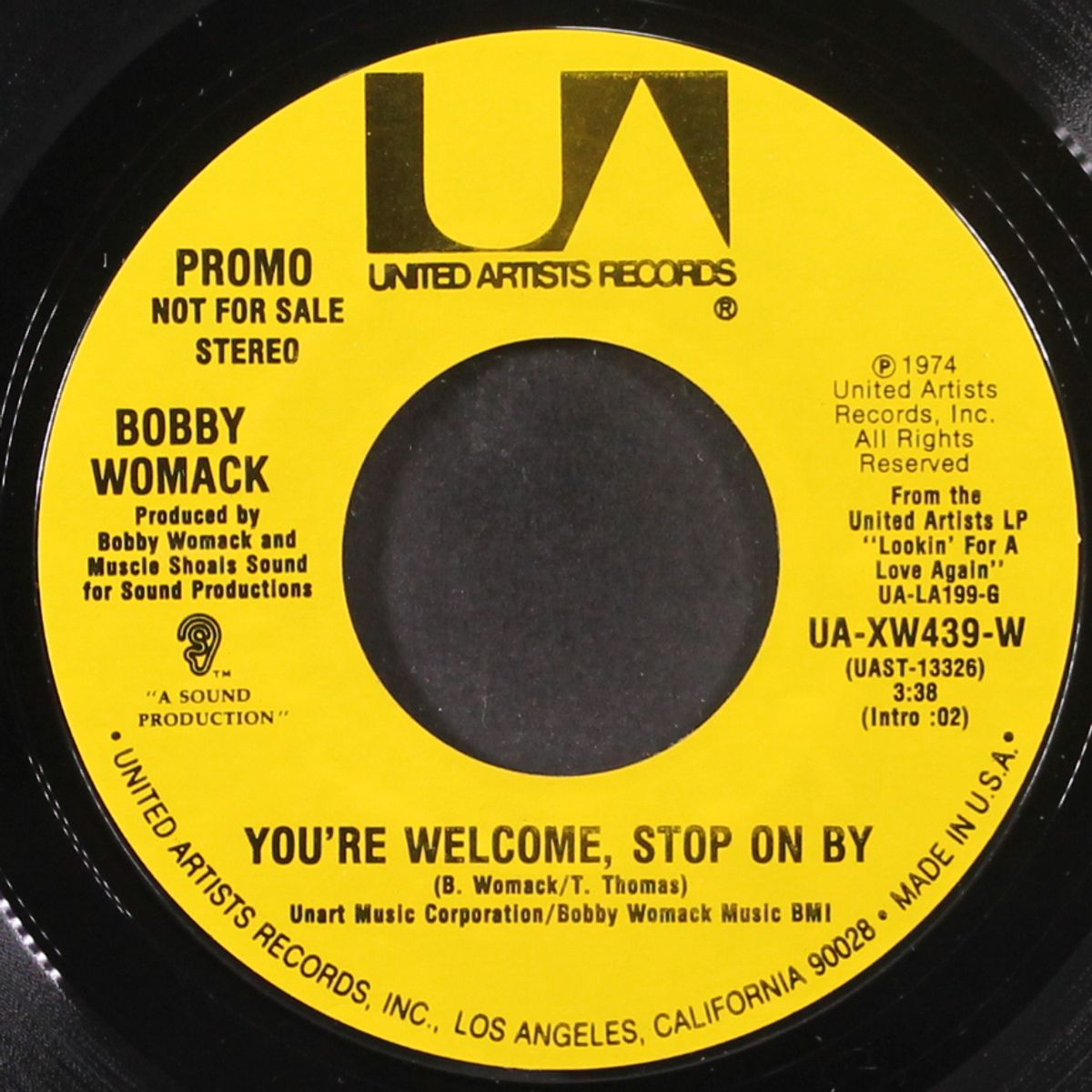 you're welcome, stop on by / mono by BOBBY WOMACK