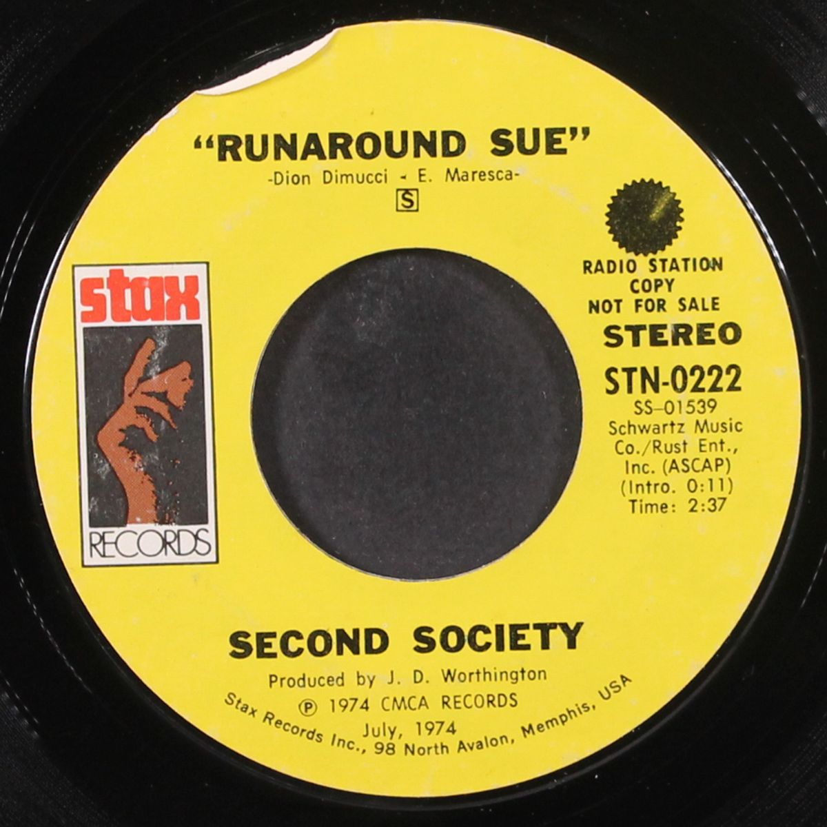 runaround sue by SECOND SOCIETY