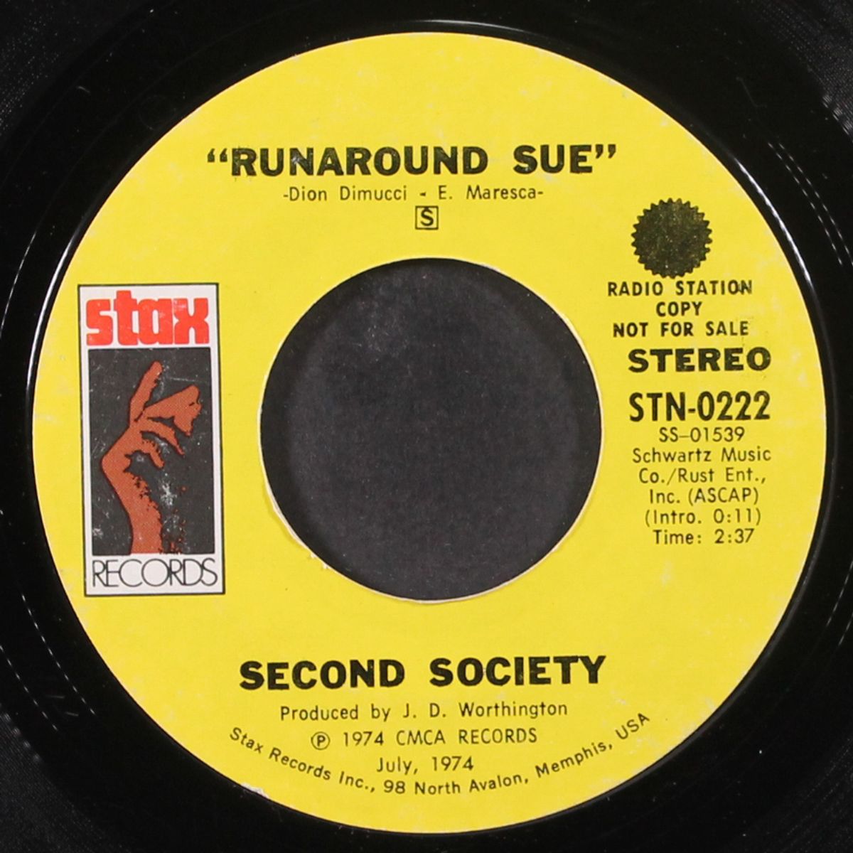 runaround sue by SECOND SOCIETY