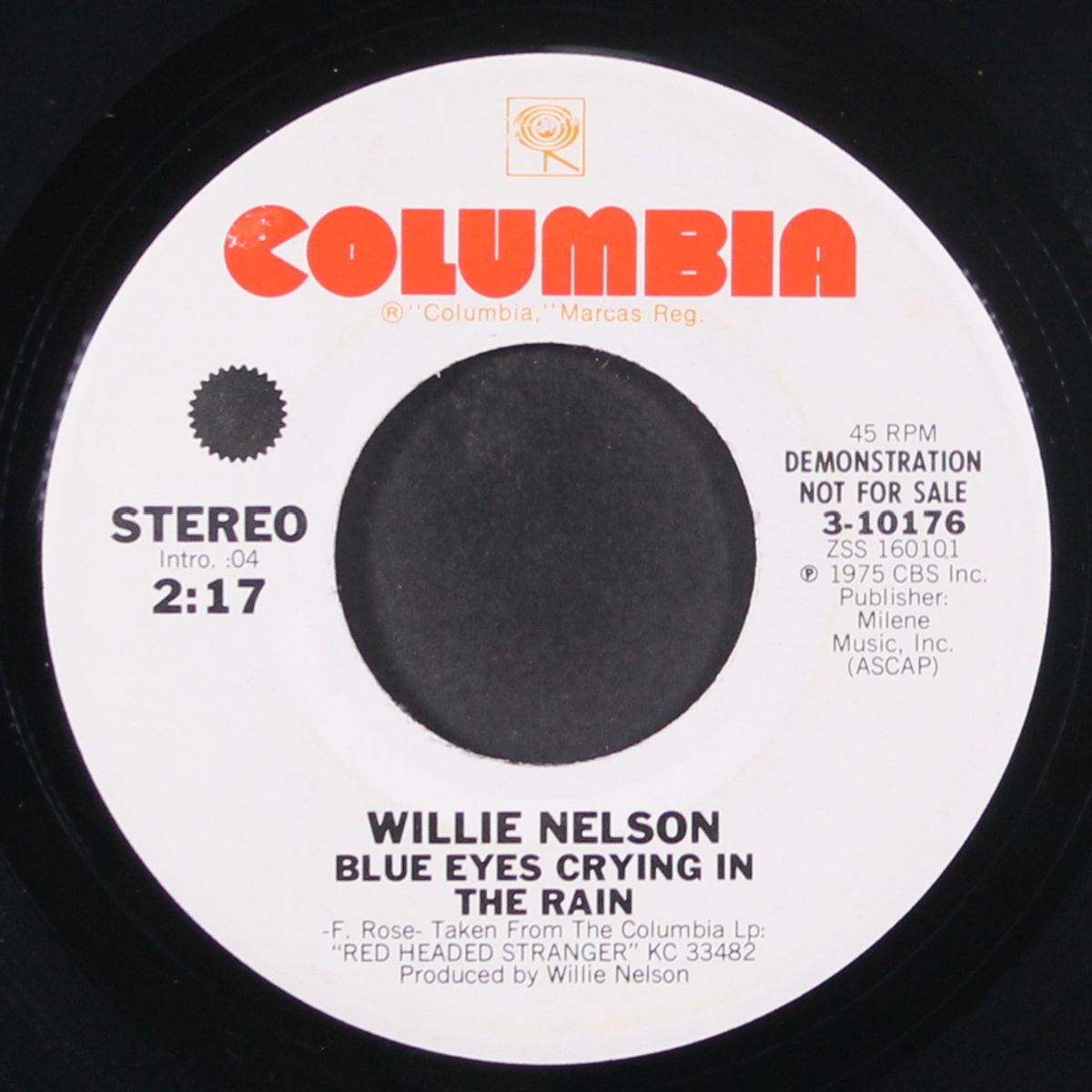 blue eyes crying in the rain by WILLIE NELSON