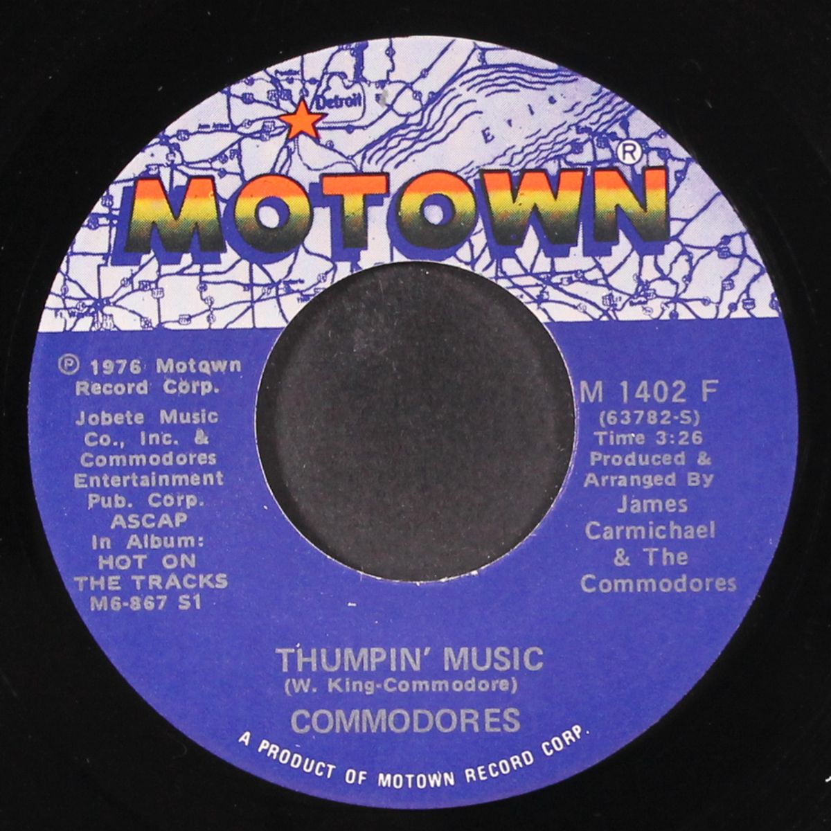 thumpin' music / just to be close to you by COMMODORES