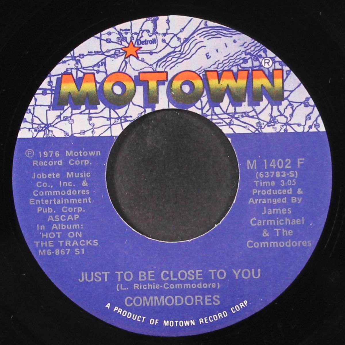 thumpin' music / just to be close to you by COMMODORES