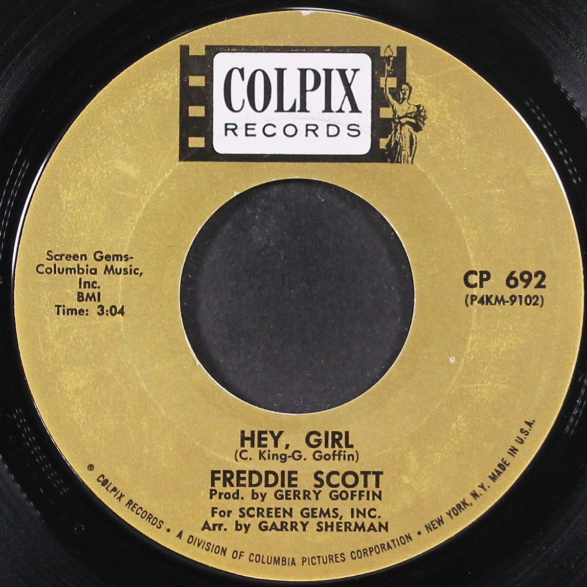 hey, girl / the slide by FREDDIE SCOTT