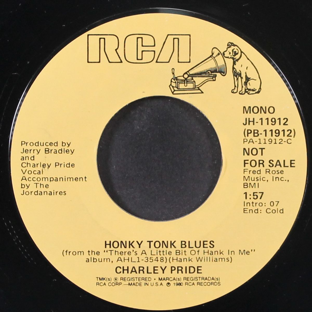 honky tonk blues by CHARLEY PRIDE