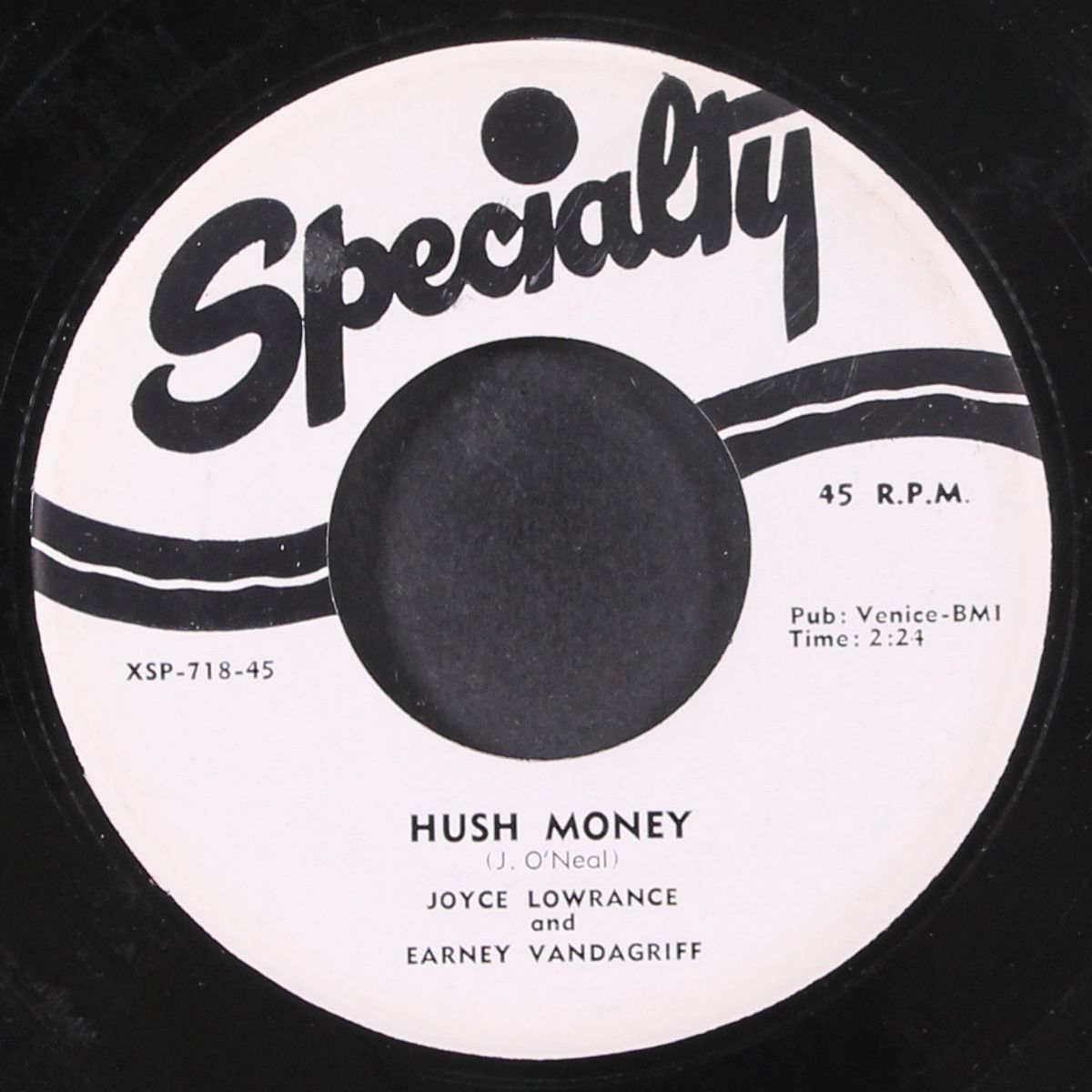 wishing is all i do / hush money by EARNEY VANDAGRIFF