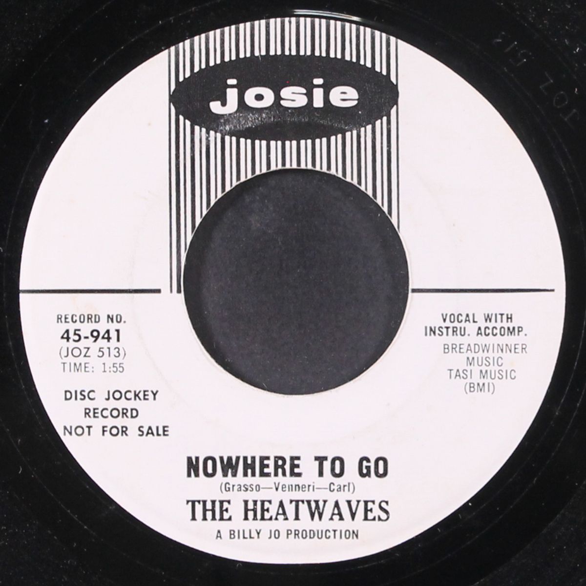 i'll do my crying tomorrow / nowhere to go by HEATWAVES