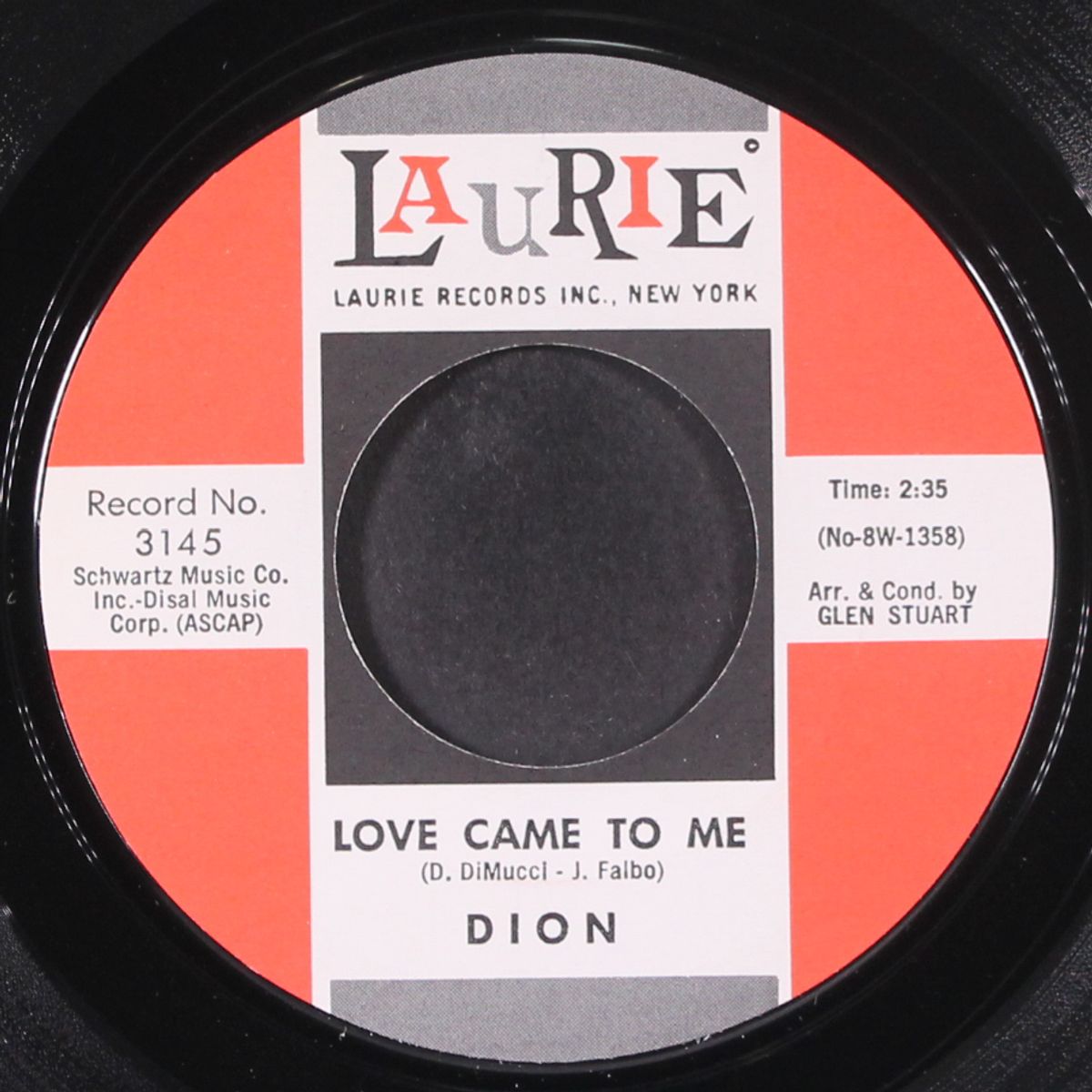 love came to me by DION