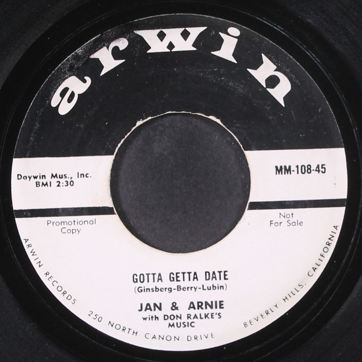 jennie lee / gotta get a date by JAN & ARNIE