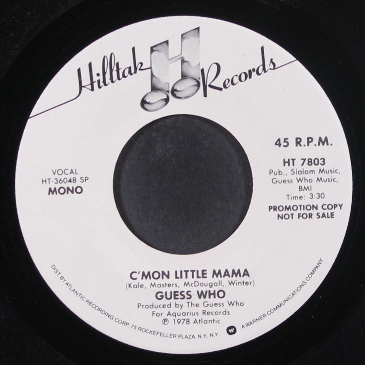 c'mon little mama / mono by GUESS WHO