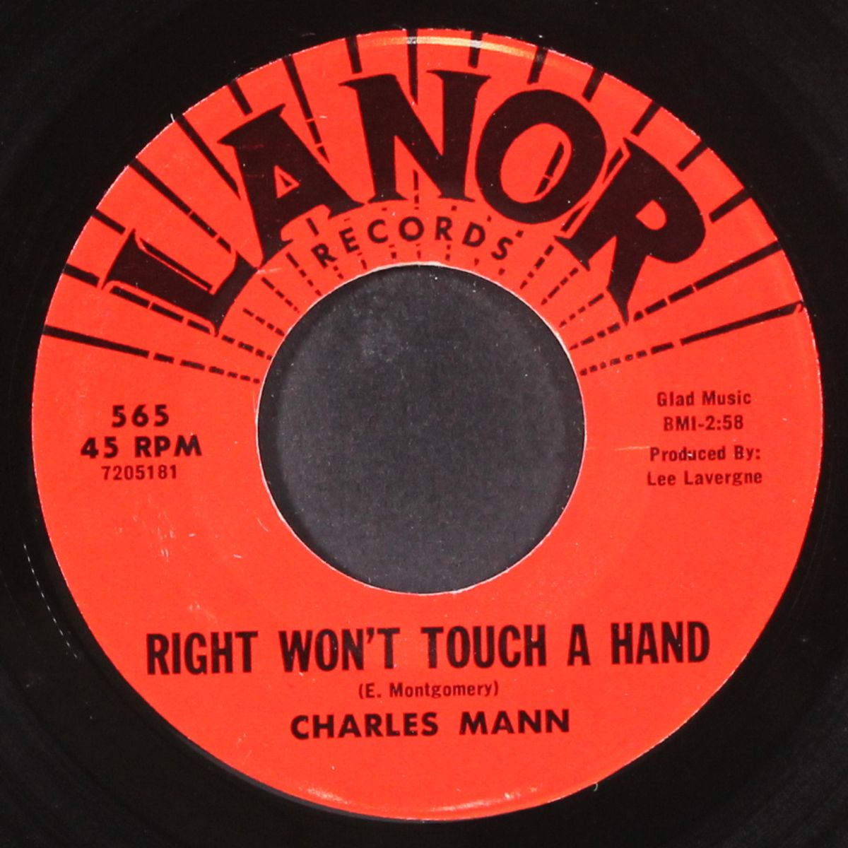 right won't touch a hand by CHARLES MANN
