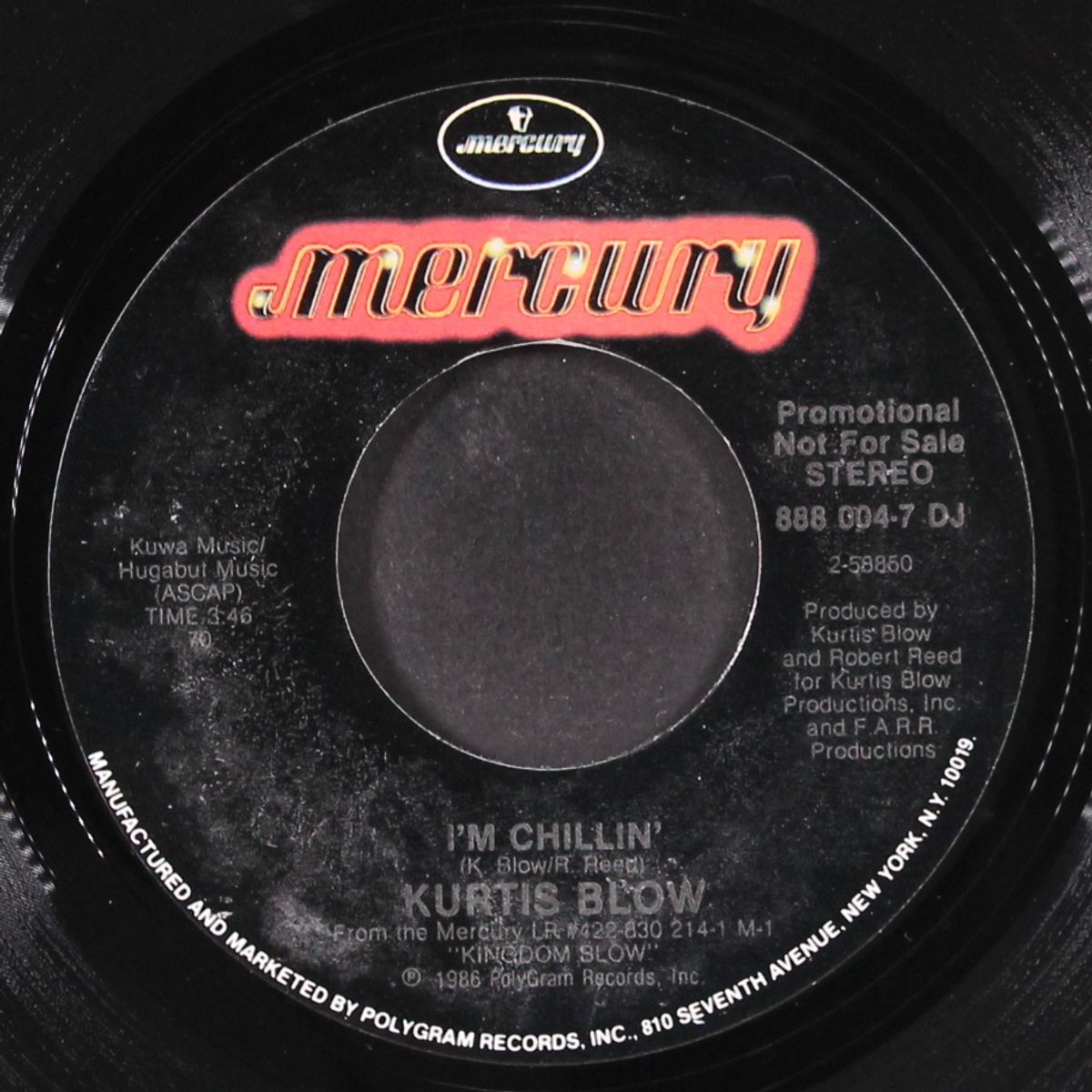 i'm chillin' by KURTIS BLOW