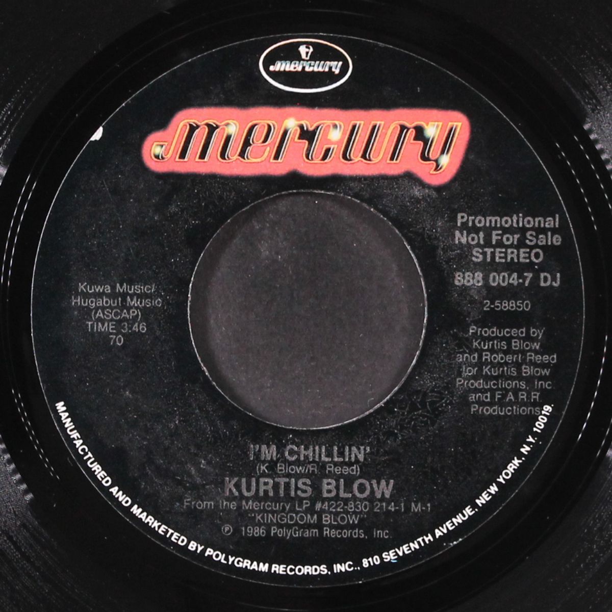 i'm chillin' by KURTIS BLOW