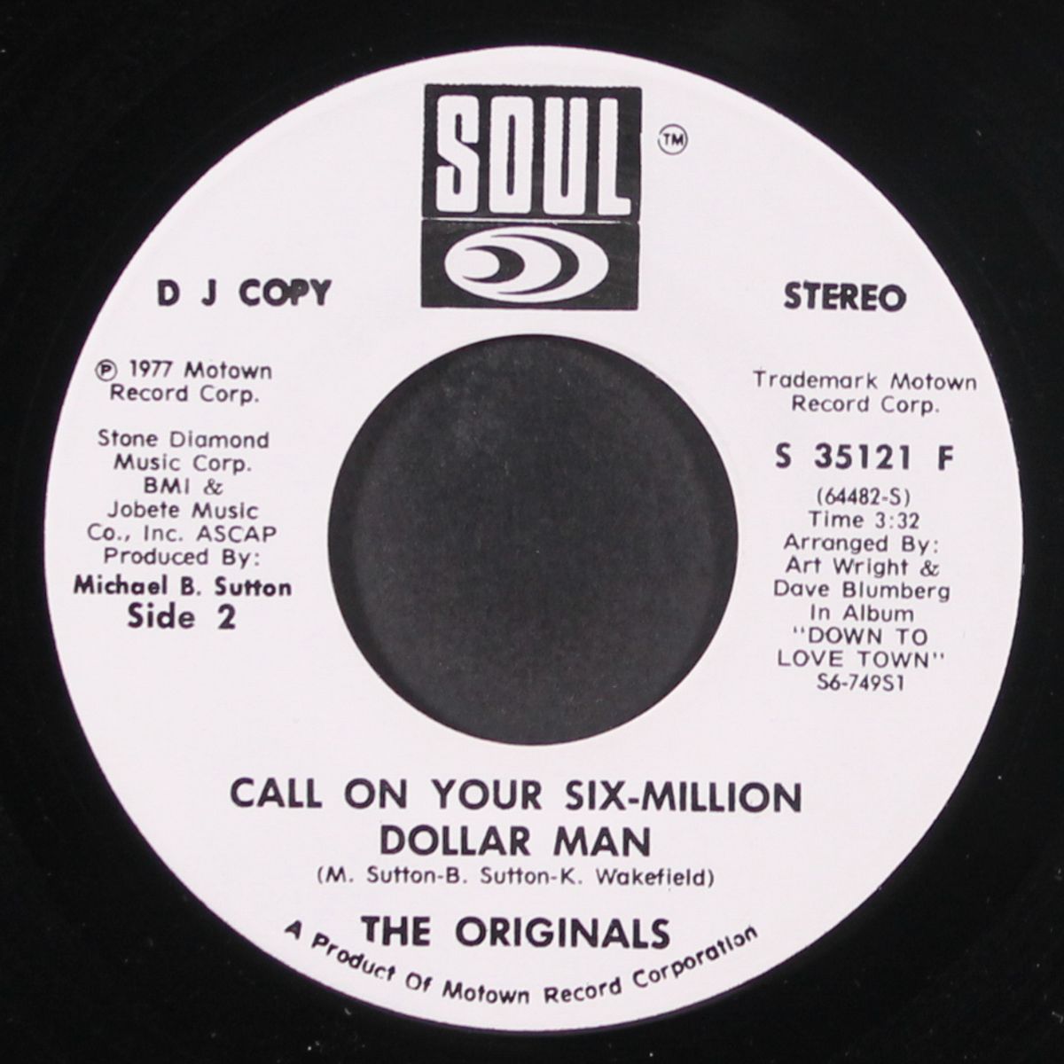 call on your six-million dollar man / same by ORIGINALS