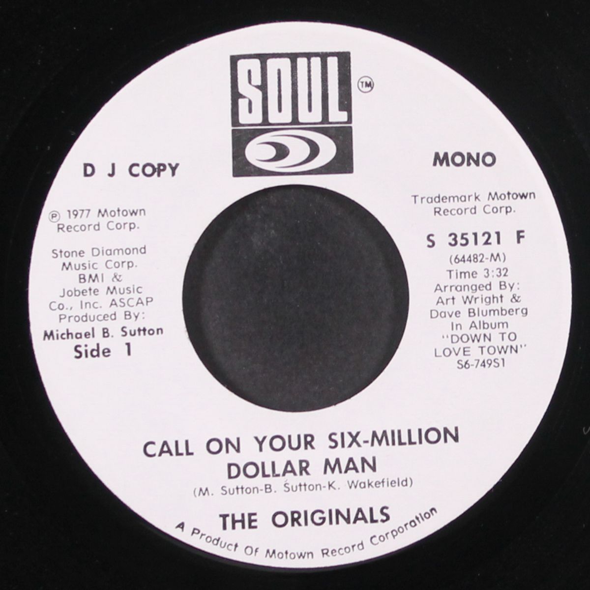 call on your six-million dollar man / same by ORIGINALS