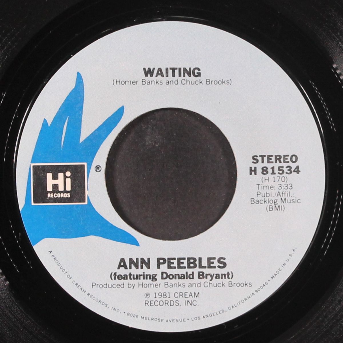 mon belle-amour / waiting by ANN PEEBLES