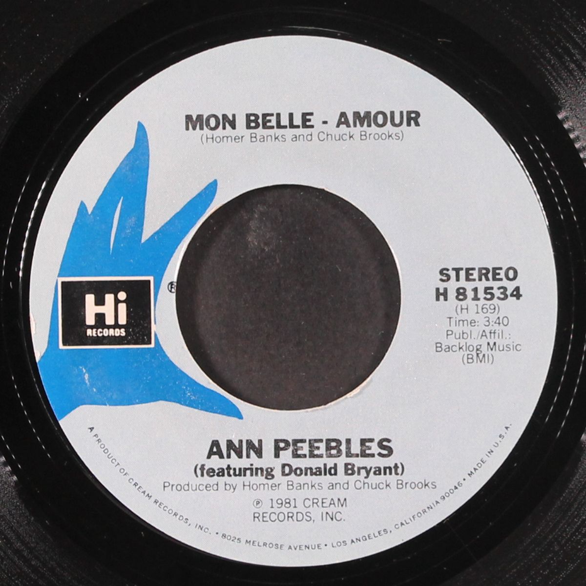 mon belle-amour / waiting by ANN PEEBLES