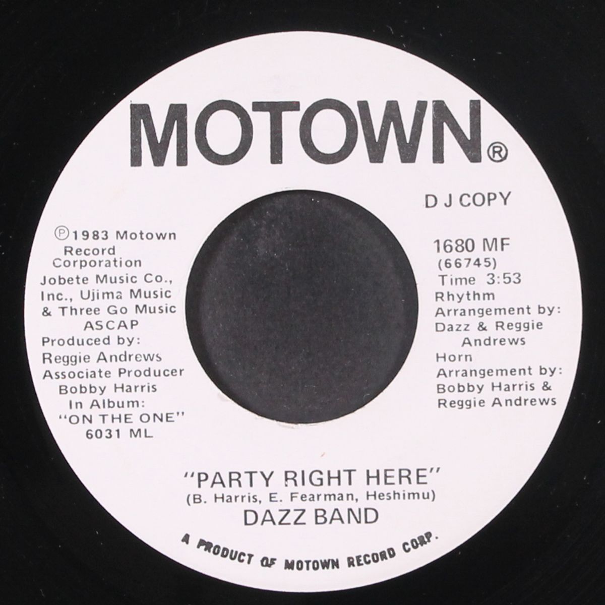 party right here / same by DAZZ BAND