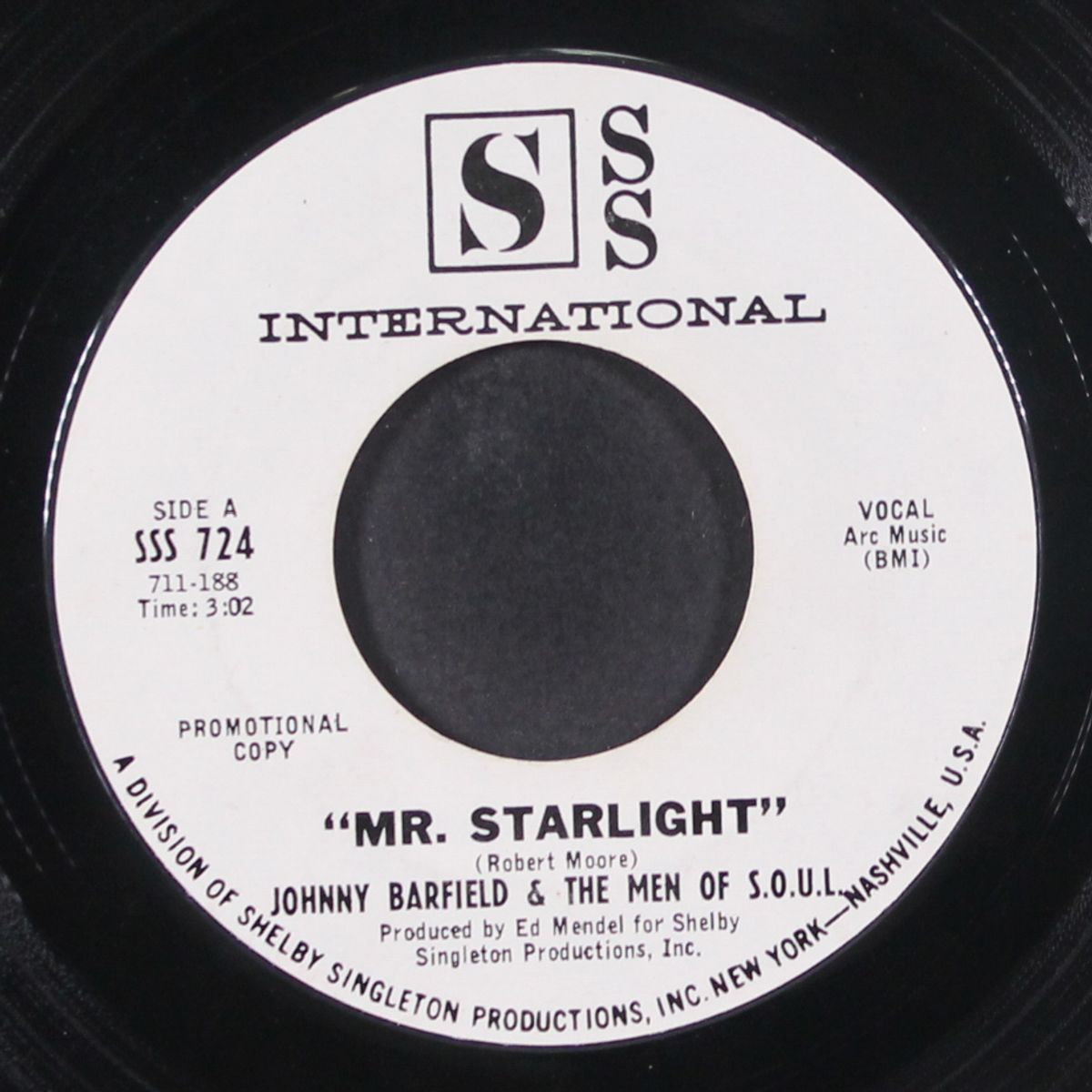 mr. starlight / same by JOHNNY BARFIELD & MEN OF S.O.U.L.
