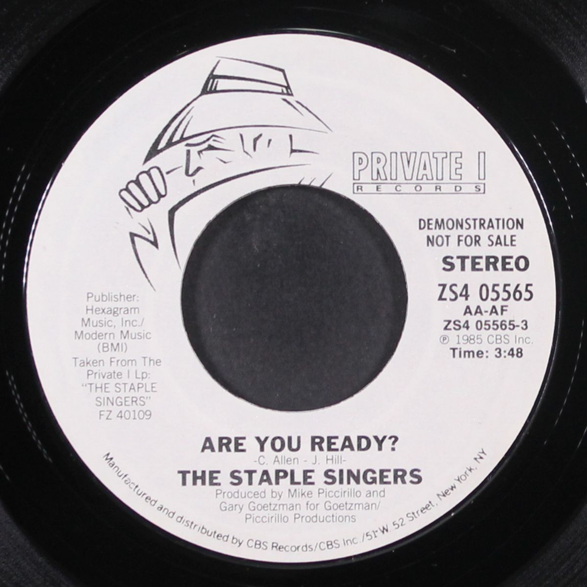 are you ready? / same by STAPLE SINGERS