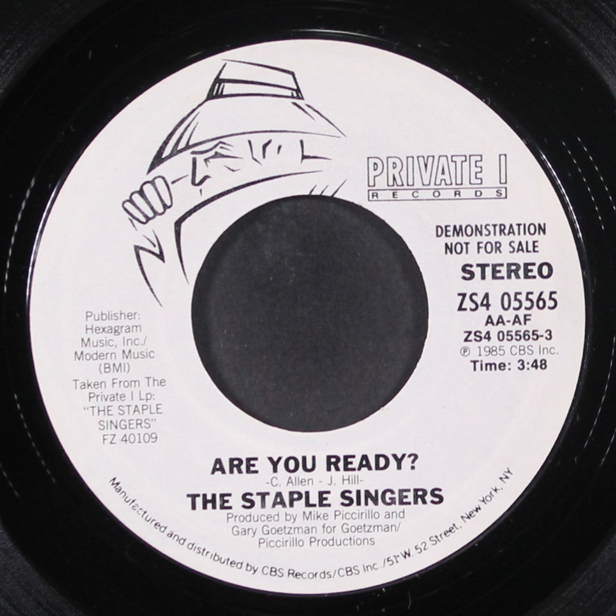 are you ready? / same by STAPLE SINGERS