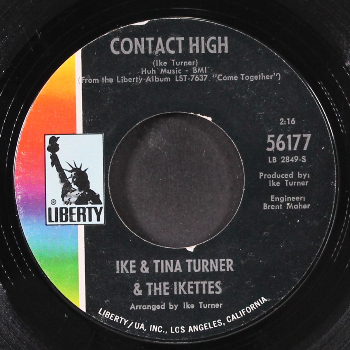 i want to take you higher / contact high by IKE & TINA TURNER