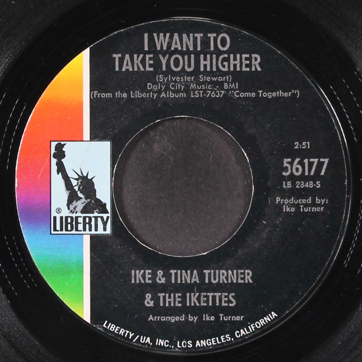 i want to take you higher / contact high by IKE & TINA TURNER
