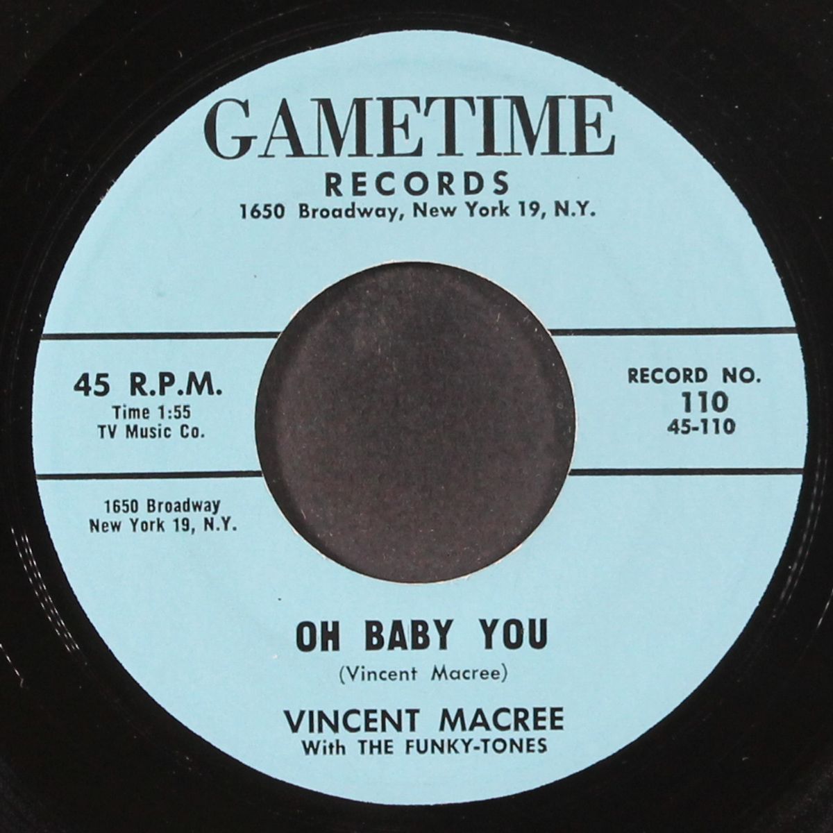 oh baby you / my love for you will never change by VINCENT MACREE / AMOS ROCKWELL