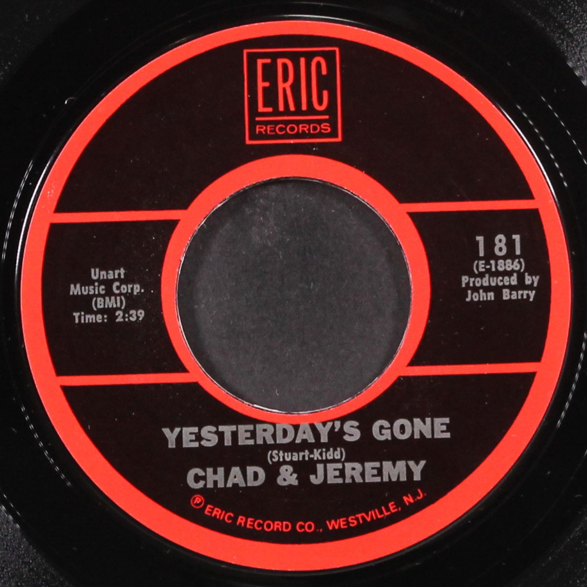 yesterday's gone / a summer song by CHAD & JEREMY