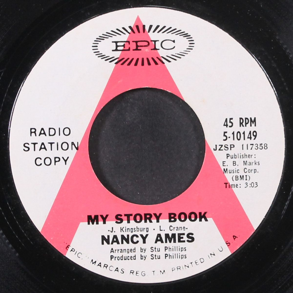 my story book / love's like wine by NANCY AMES