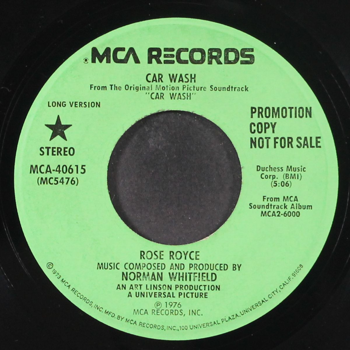 car wash / short version by ROSE ROYCE