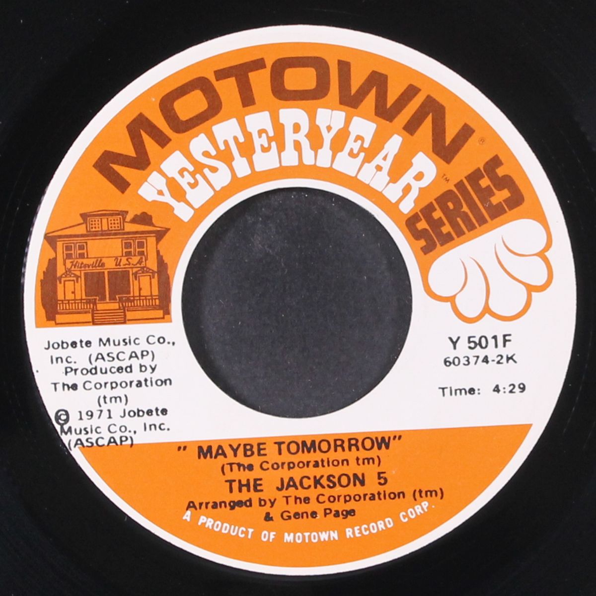 sugar daddy / maybe tomorrow by JACKSON FIVE